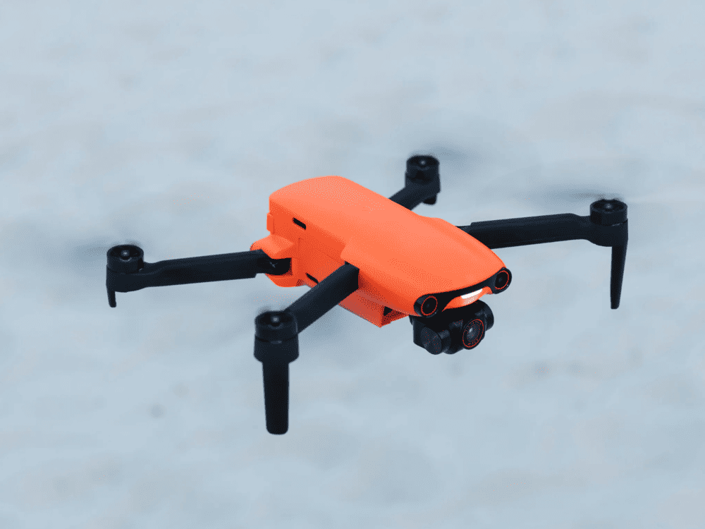 Autel EVO Nano+ drone in flight (real estate aerial photography)