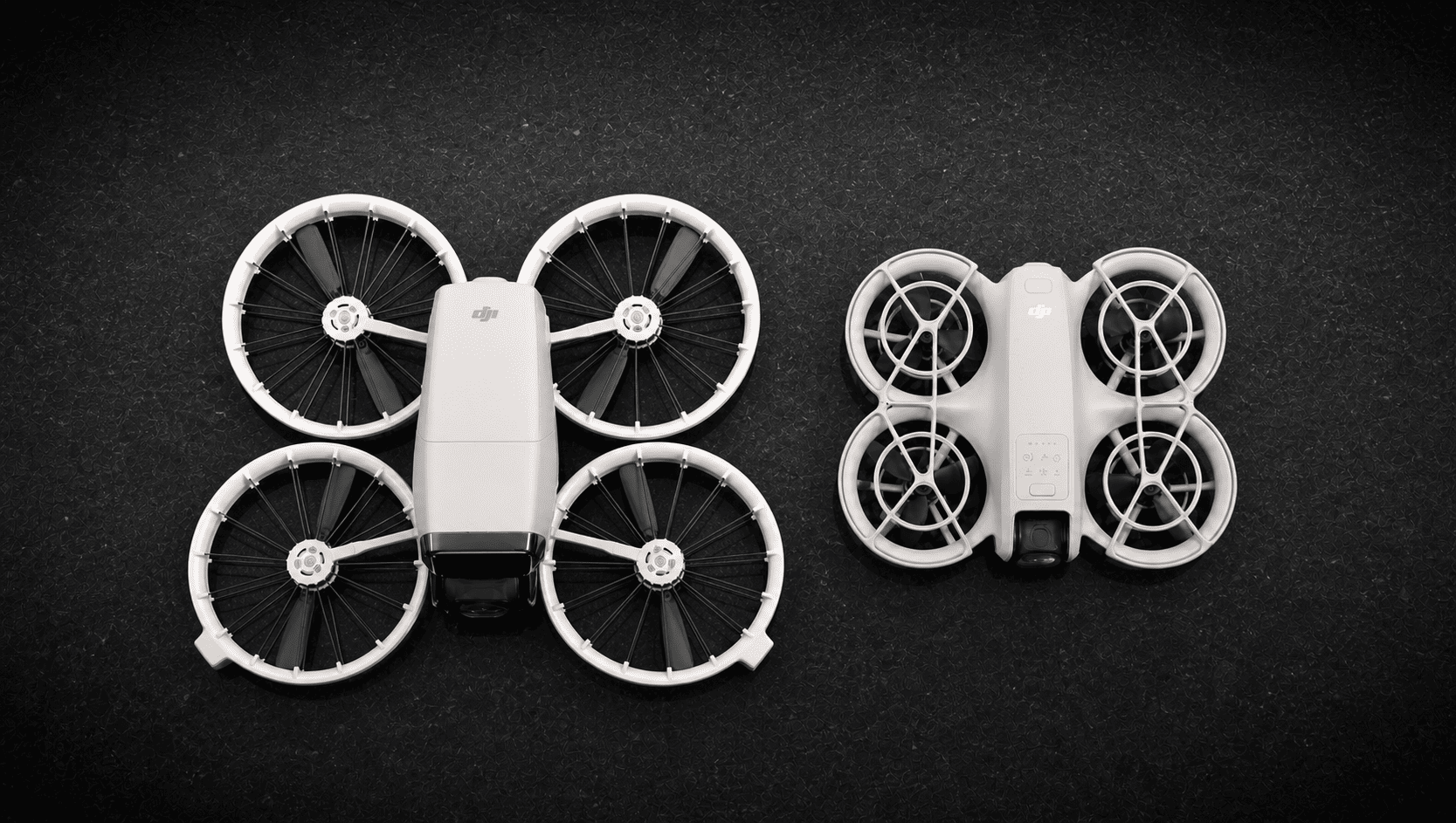 DJI Flip vs DJI Neo 2 - hero - side by side